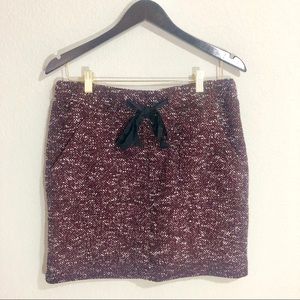 LOFT Wool Blend Mini Skirt